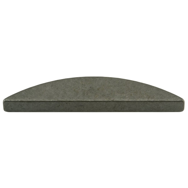 Midwest Fastener Woodruff Key, 3/16 x 5/16 in Key Size, 316 SAE Number, 1-13/32" H, Steel Zinc, 6 PK 73211 - main
